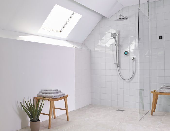 How to Plan to Maximise your Bathroom Space Bathroom with Aqualisa shower