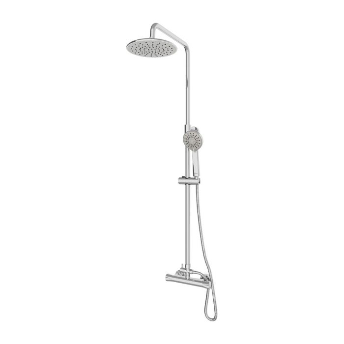 GDRE Round Dual Outlet Mixer Shower GaInsborough Showers