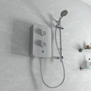 Slim Duo Electric Shower 8.5kw - Titanium Grey