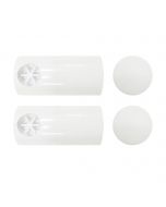 18mm Shower Rail Ends