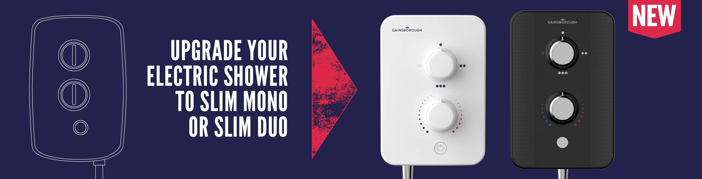 Gainsborough Showers Affordable Showers, Accessories & Spare Parts